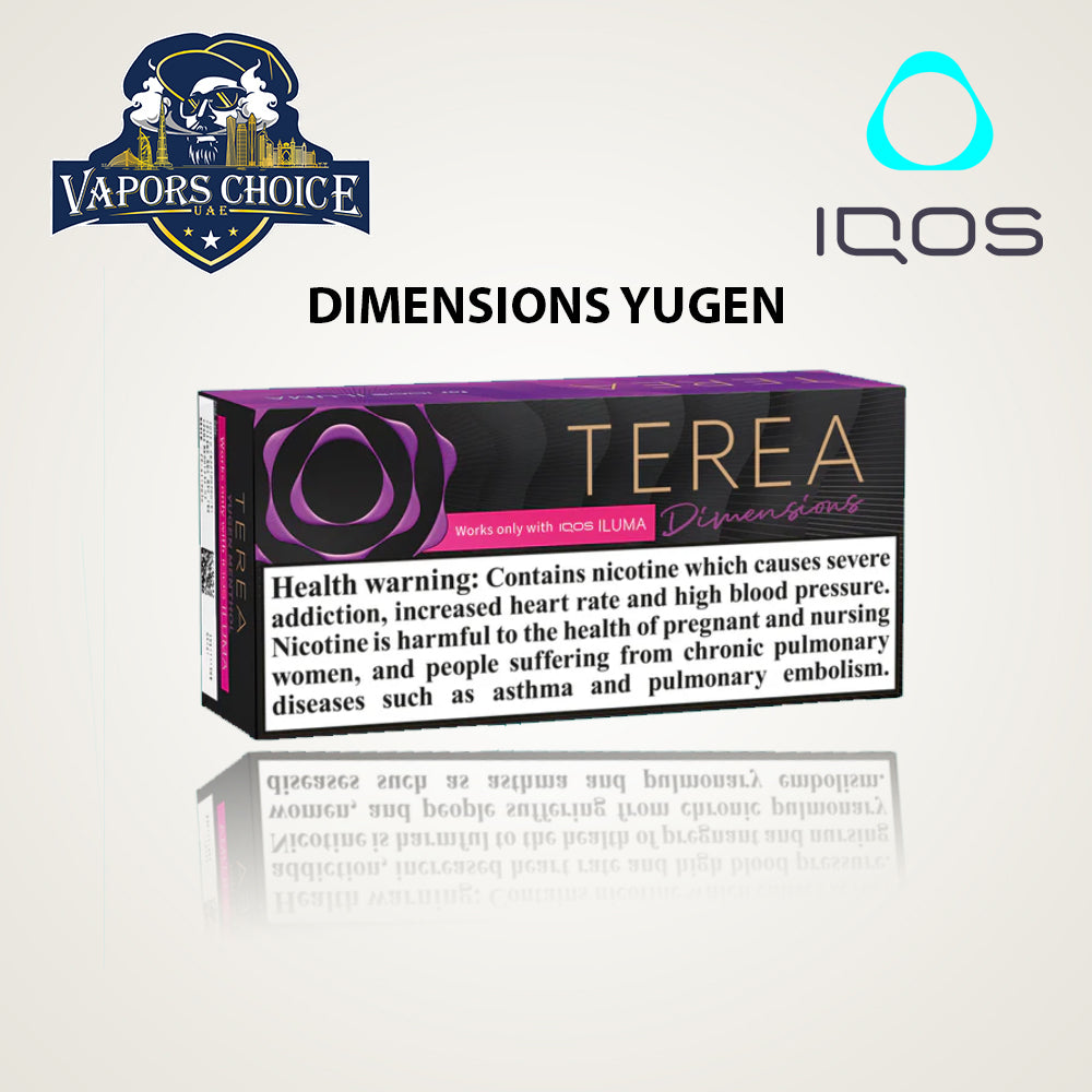 IQOS TEREA Sticks Indonesia (10 packs) Dimensions Yugen UAE Al Ain